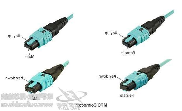 金华市欧孚光纤光缆厂 MPO光纤跳线的极性分类和芯数设计